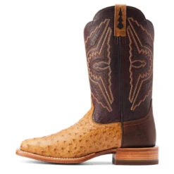 Ariat Mens Broncy Ostrich Wide Square Toe Boots -Moda Mix Shop P2675495 4 91011.1673304311