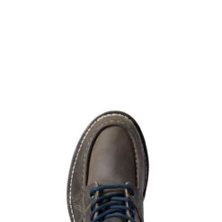 Ariat Womens Steel Grey Rebar Wedge Moc Toe Waterproof Work Boot -Moda Mix Shop P2675670 5 17482.1672764776