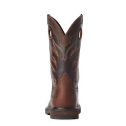 Ariat Mens Brown Groundwork Wide Square Steel Toe Work Boot -Moda Mix Shop P2676545 3 31791.1672764739