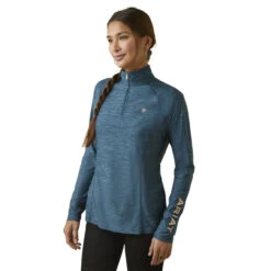 Ariat Womens Reflecting Pond Laguna 1/4 Zip Top
