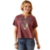 Ariat Womens Tawny Port Rock & Roll T-Shirt