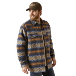 Ariat Mens Iron Heather Hartland Shirt Jacket