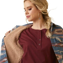 Ariat Womens Jacobo Chimayo Shirt Jacket -Moda Mix Shop P2769770 5 58905.1692304577