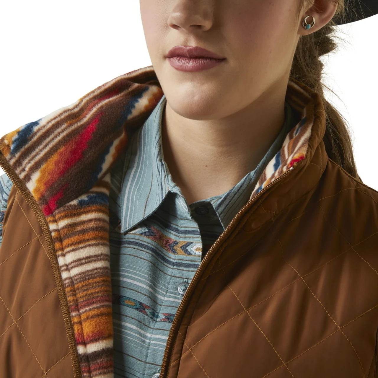 Ariat Womens Dilon Chimayo Reversible Vest 4 Ariat Womens Dilon Chimayo Reversible Vest - Image 4