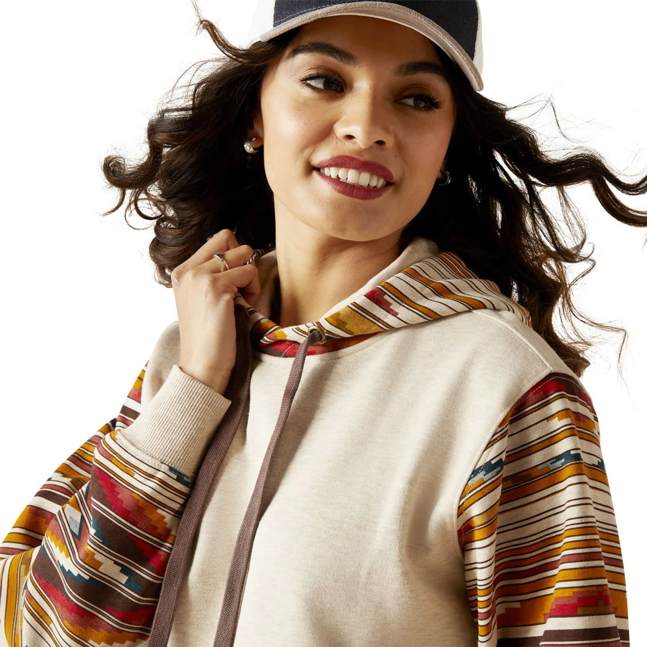 Ariat Womens Sunset Chimayo Hoodie 3 Ariat Womens Sunset Chimayo Hoodie - Image 3