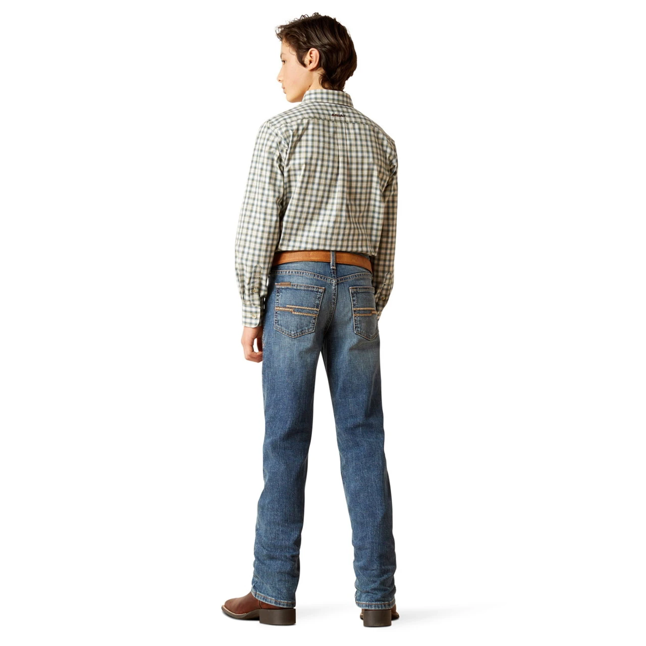Ariat Boys B5 Paul Slim Straight Leg Jean 2 Ariat Boys B5 Paul Slim Straight Leg Jean - Image 2