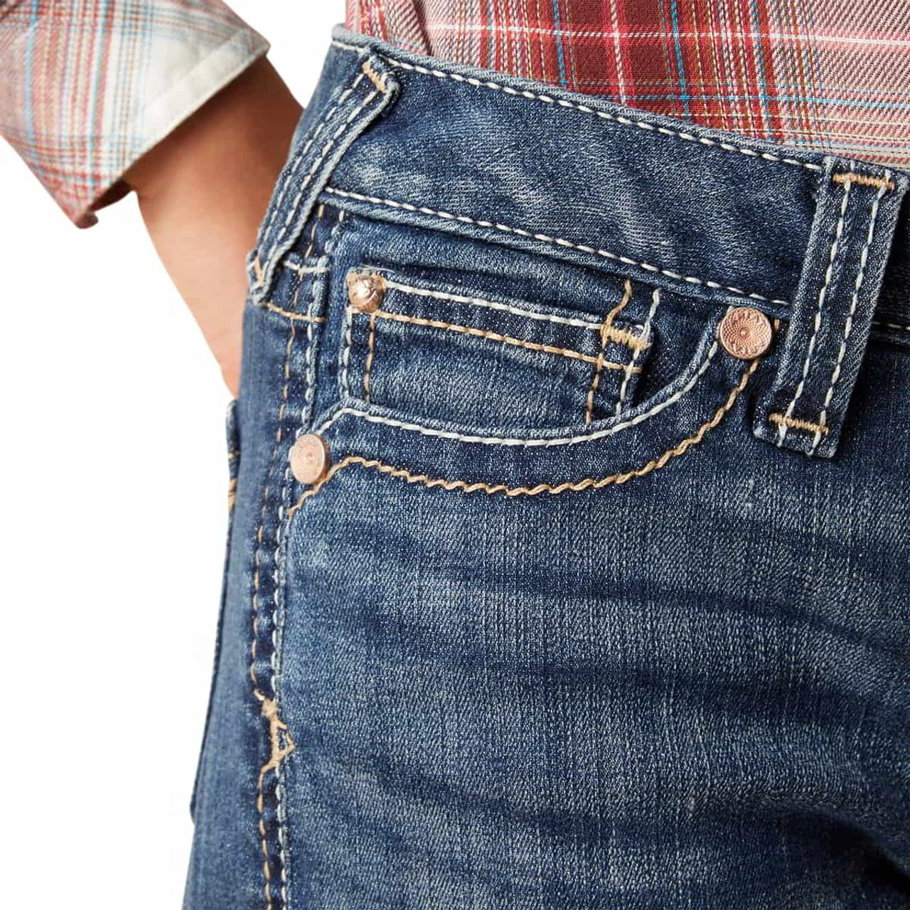 Ariat Girls R.E.A.L. Everlee Boot Cut Jean 2 Ariat Girls R.E.A.L. Everlee Boot Cut Jean - Image 2