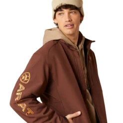 Ariat Mens Chocolate 2.0 Logo Chimayo Jacket -Moda Mix Shop P2771130 3 87967.1692304165