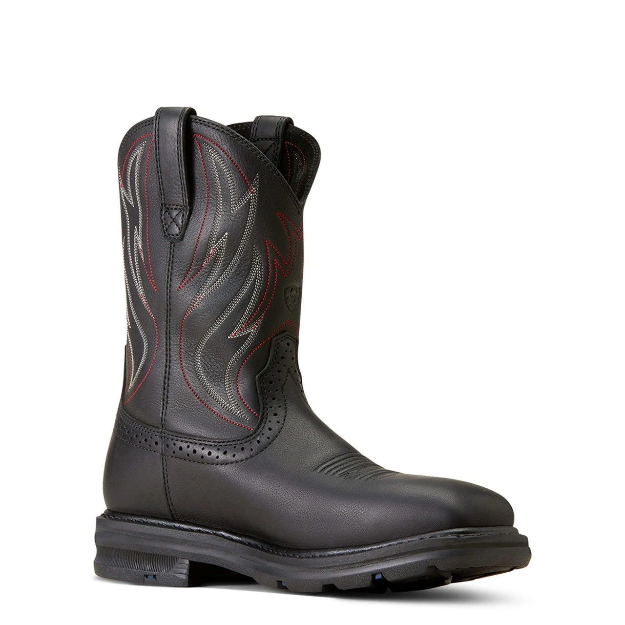 Ariat Mens Black Sierra Shock Shield Steel Toe Work Boot 3 Ariat Mens Black Sierra Shock Shield Steel Toe Work Boot - Image 3