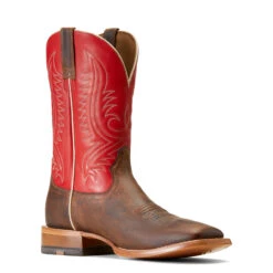 Ariat Mens Chesnut Brown & Red Circuit Paxton Western Square Toe Boots -Moda Mix Shop P2789170 3 98075.1692304548
