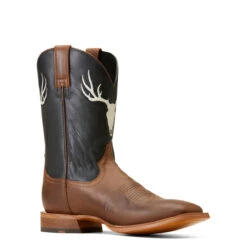 Ariat Mens Rifle Brown & Inkwell Crosshair Wide Square Toe Boots -Moda Mix Shop P2789225 4 89057.1692304511