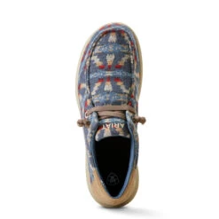 Ariat Mens Blue Blanket Wooly Hilo Slip On Shoes -Moda Mix Shop P2790040 5 18668.1692304566