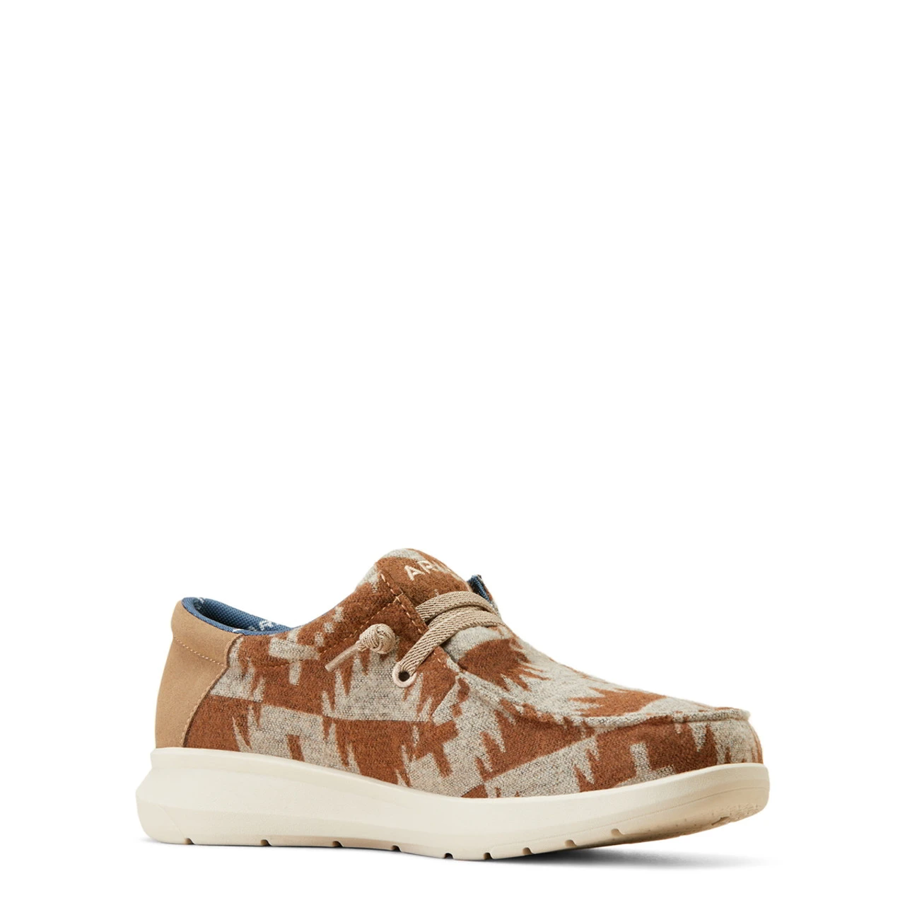 Ariat Mens Tan Blanket Wooly Hilo Slip On Shoes 3 Ariat Mens Tan Blanket Wooly Hilo Slip On Shoes - Image 3