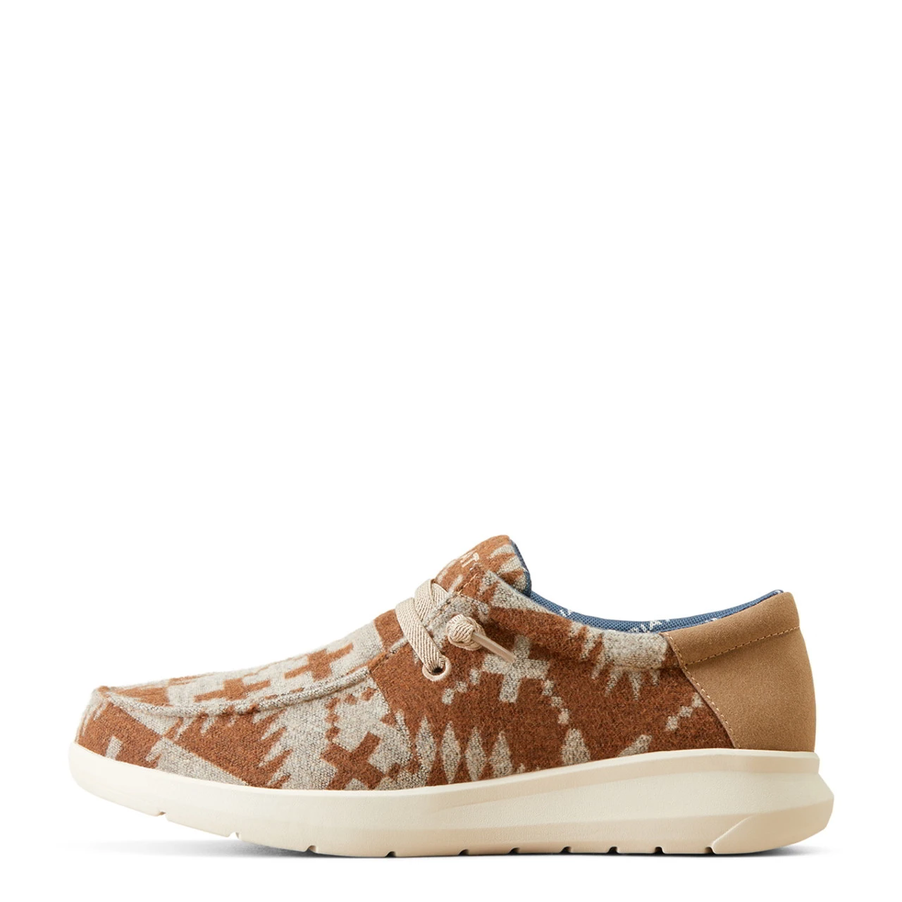 Ariat Mens Tan Blanket Wooly Hilo Slip On Shoes 4 Ariat Mens Tan Blanket Wooly Hilo Slip On Shoes - Image 4