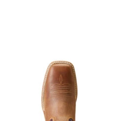 Ariat Womens Toasty Tan & Vino Ridgeback Square Toe Boots -Moda Mix Shop P2797395 5 58206.1692303835