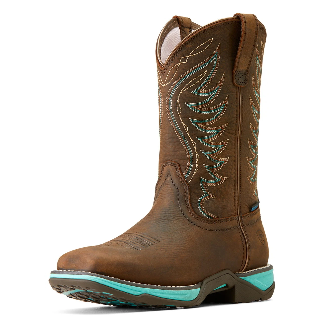 Ariat Womens Dark Roast Anthem H2O Square Toe Work Boots 1 Ariat Womens Dark Roast Anthem H2O Square Toe Work Boots