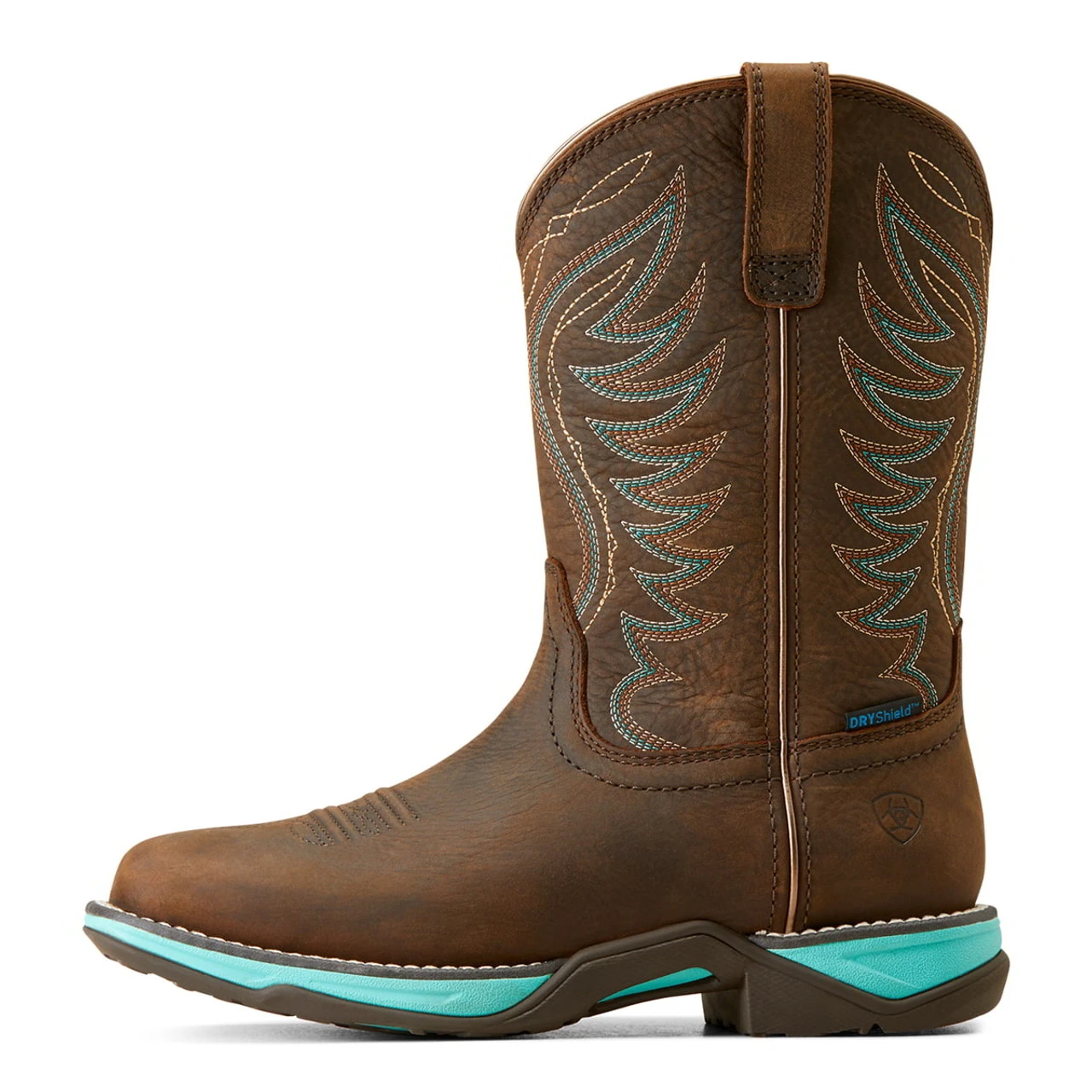 Ariat Womens Dark Roast Anthem H2O Square Toe Work Boots 4 Ariat Womens Dark Roast Anthem H2O Square Toe Work Boots - Image 4