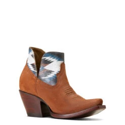 Ariat Womens Terracotta Roughout Hazel Chimayo Western Boot -Moda Mix Shop P2797535 3 53550.1695137776