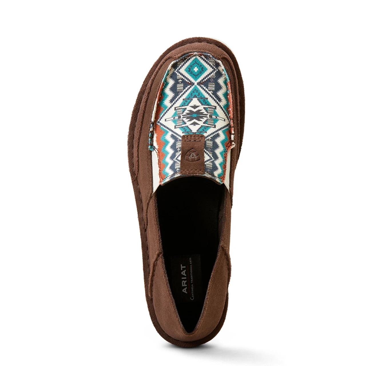 Ariat Womens Arriba Turquoise & Chocolate Chimayo Cruiser 5 Ariat Womens Arriba Turquoise & Chocolate Chimayo Cruiser - Image 5