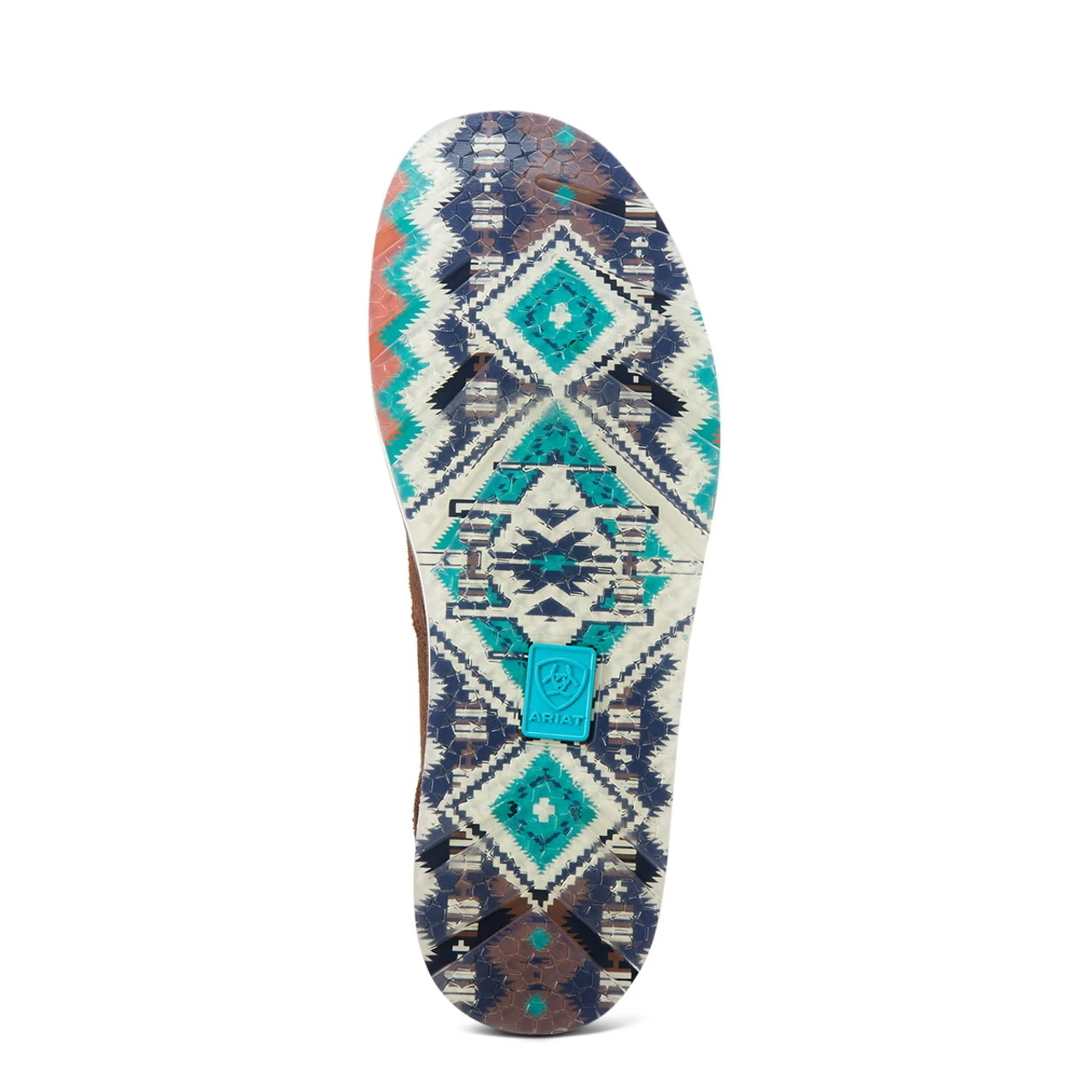 Ariat Womens Arriba Turquoise & Chocolate Chimayo Cruiser 6 Ariat Womens Arriba Turquoise & Chocolate Chimayo Cruiser - Image 6