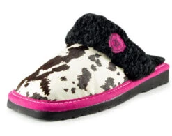 Ariat Ladies Jackie Square Toe Pink Pony Slippers