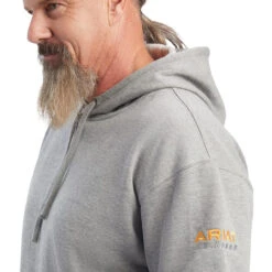 Ariat Mens Heather Grey Rebar Workman Hoodie 6 Ariat Mens Heather Grey Rebar Workman Hoodie -Moda Mix Shop P2843085 3 84280.1683573332