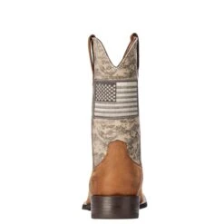 Men's Ariat Sport Patriot Western Boot #10023359 16 Men's Ariat Sport Patriot Western Boot #10023359 -Moda Mix Shop S18 MNS WEST Holt 10023359 heel