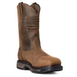 Men's Ariat WorkHog XT Patriot Waterproof Carbon Toe Work Boot #10036002 -Moda Mix Shop cbf313eaaea1120a358a50b0934fc44f