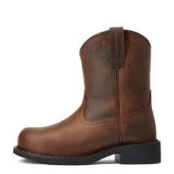 Women's Ariat Fatbaby Work Pull-On Steel Toe Work Boot #10040431 -Moda Mix Shop e5d9f8c86544f70d07737fcfdef70496