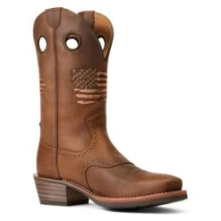Men's Ariat Roughstock Patriot Western Boot #10040348